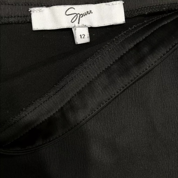 Spurr A Line Black Skirt, Size 12. In great used condition. - Picture 4 of 4